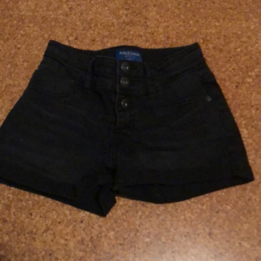 Black Girls Jean Shorts